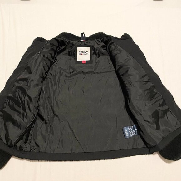 Tommy Hilfiger Jeans Fleece Jacket Womens Size Medium - Picture 10 of 16
